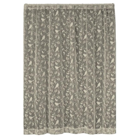 Micasa Heritage Lace  60 x 96 in. Bristol Garden Panel; Cafe MI308688